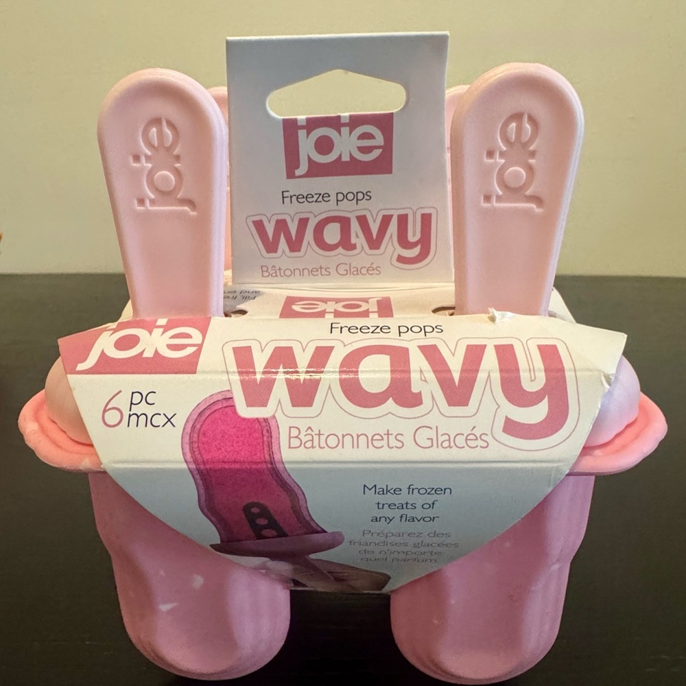 🍦Joie 6pc Wavy Freeze Pops 🍦